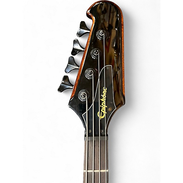 Used Epiphone Thunderbird IV Sunburst Electric Bass Guitar