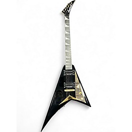 Used Jackson RR5 Randy Rhoads Black and Gold Solid Body Electric Guitar