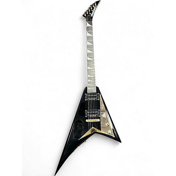 Used Jackson RR5 Randy Rhoads Black and Gold Solid Body Electric Guitar