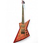 Used Solar Guitars CANIBALISMO E2.4 BLACK AND RED CERUSE Electric Bass Guitar thumbnail