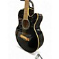 Used Ibanez AEB5E Black Acoustic Bass Guitar