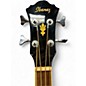 Used Ibanez AEB5E Black Acoustic Bass Guitar