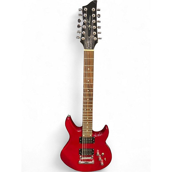 Used Jay Turser HAWK 12 RED Solid Body Electric Guitar