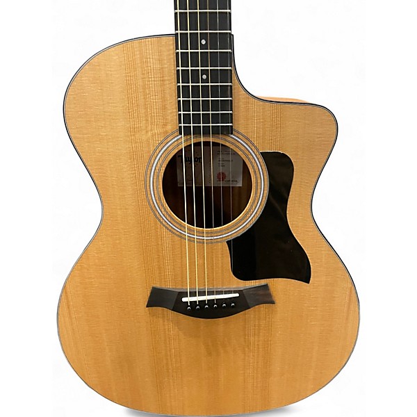 Used Taylor 114CE Natural Acoustic Electric Guitar