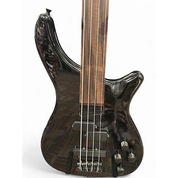 Used Rogue FRETLESS BASS BLACK Electric Bass Guitar