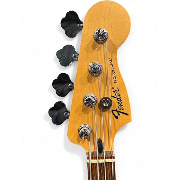 Used Fender Standard Precision Bass BLACK Electric Bass Guitar