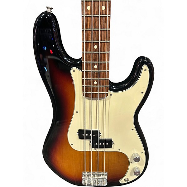 Used Fender Standard Precision Bass BLACK Electric Bass Guitar