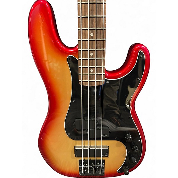 Used Squier CONTEMPORARY ACTIVE P BASS Metallic 3 Color Sunburst Electric Bass Guitar