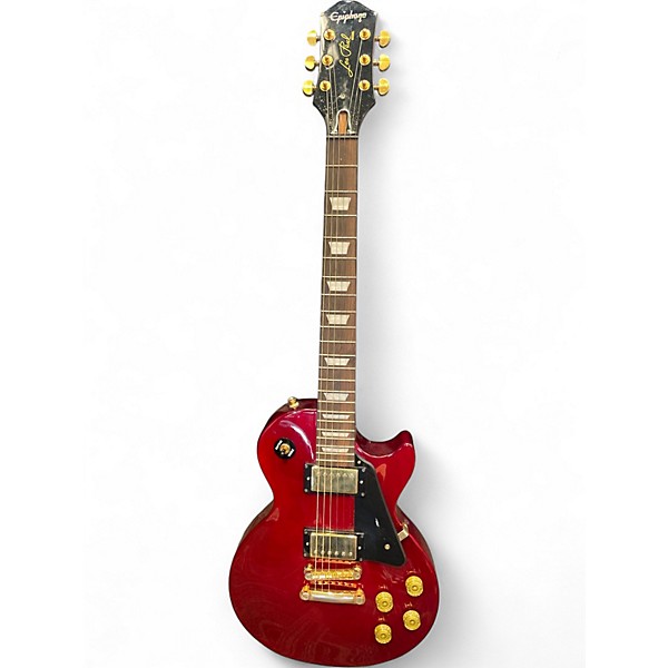 Used Epiphone Les Paul Studio Wine Red Solid Body Electric Guitar