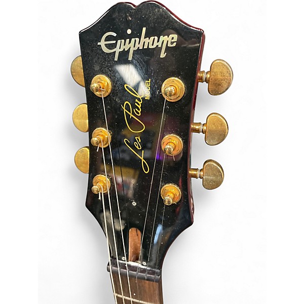 Used Epiphone Les Paul Studio Wine Red Solid Body Electric Guitar