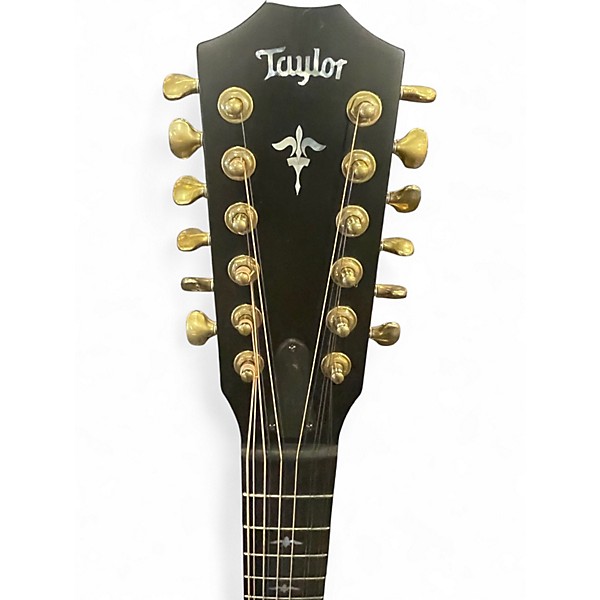 Used Taylor 652CE Builders Edition Natural 12 String Acoustic Guitar