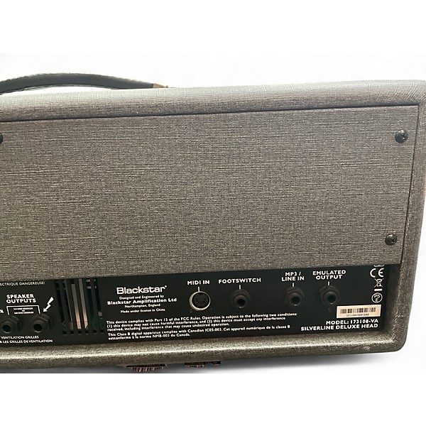 Used Blackstar SILVERLINE Solid State Guitar Amp Head
