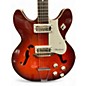 Vintage 1960s Harmony H54 Rocket Sunburst Hollow Body Electric Guitar