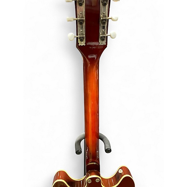 Vintage 1960s Harmony H54 Rocket Sunburst Hollow Body Electric Guitar