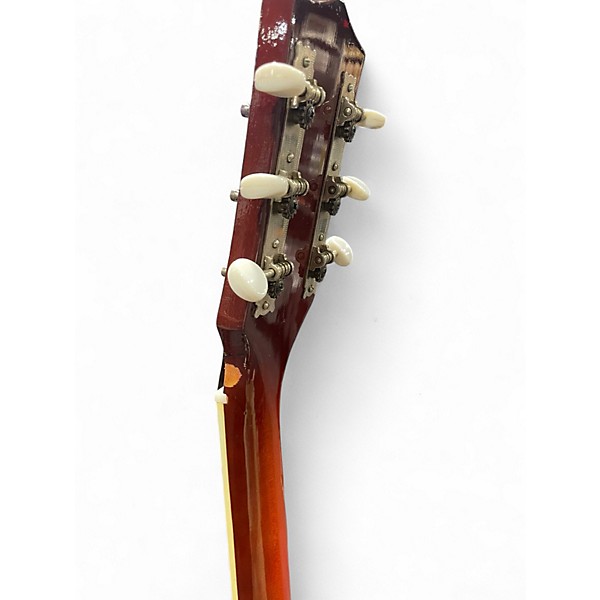 Vintage 1960s Harmony H54 Rocket Sunburst Hollow Body Electric Guitar
