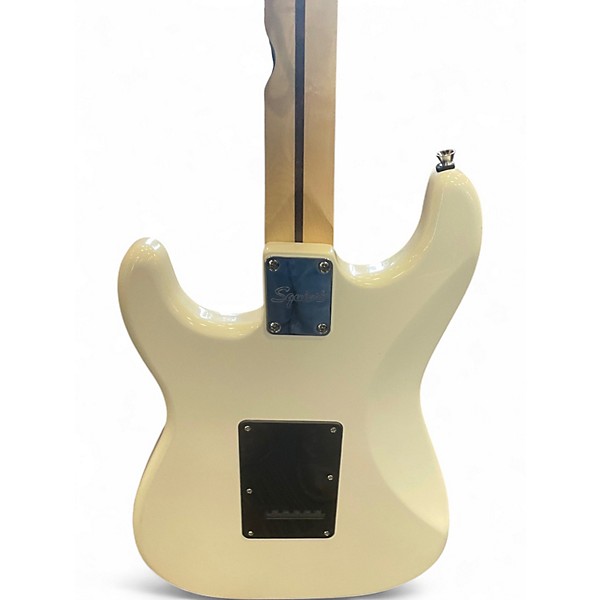 Used Squier Affinity Stratocaster White Solid Body Electric Guitar