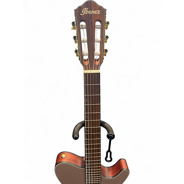 Used Ibanez FRH10N rose gold Classical Acoustic Electric Guitar