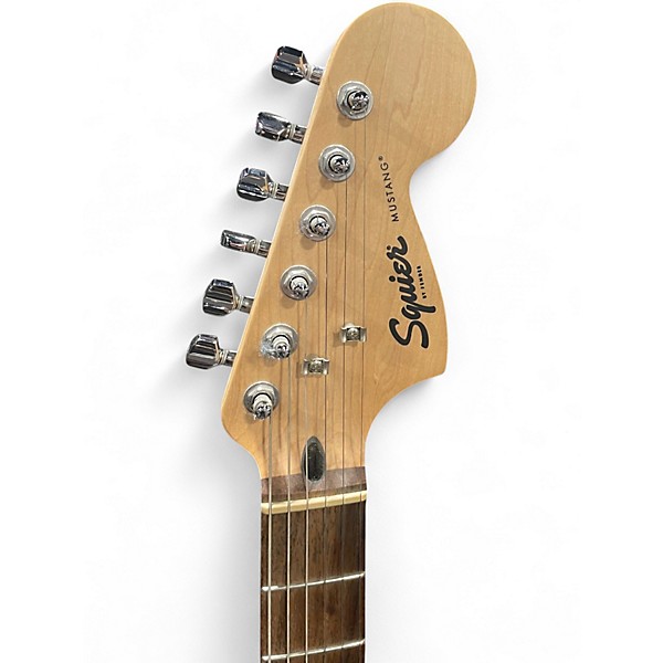 Used Squier Bullet Mustang HH Blue Solid Body Electric Guitar