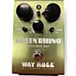 Used Way Huge Electronics WHE202 Green Rhino Overdrive Effect Pedal thumbnail