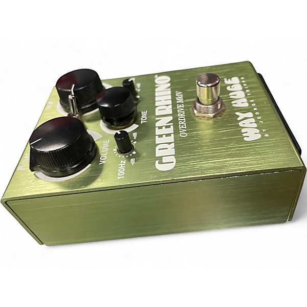 Used Way Huge Electronics WHE202 Green Rhino Overdrive Effect Pedal