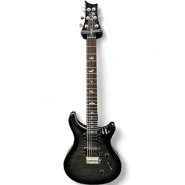 Used PRS SE Custom 24 Charcoal Solid Body Electric Guitar