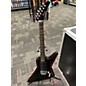 Vintage 1980s Harmony H818b Explorer Black Solid Body Electric Guitar thumbnail