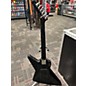 Vintage 1980s Harmony H818b Explorer Black Solid Body Electric Guitar