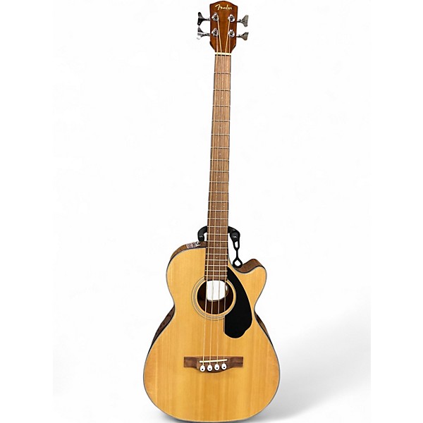 Used Fender CB-60SCE Natural Acoustic Bass Guitar