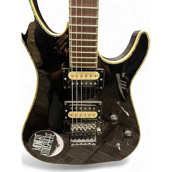 Used Hamer Californian Black Solid Body Electric Guitar