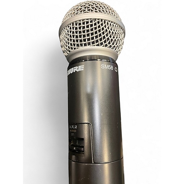Used Shure GLXD4 SM58 Handheld Wireless System