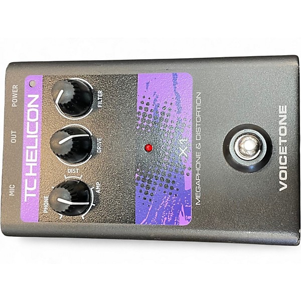 Used TC Helicon VoiceTone Single X1 Vocal Processor