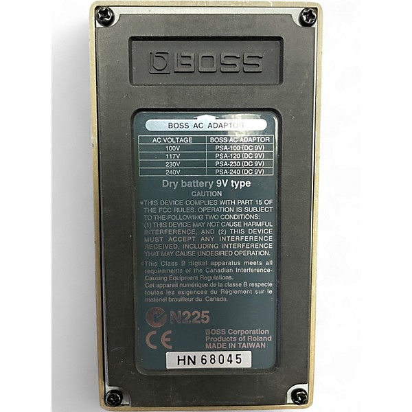 Used BOSS RV3 Digital Reverb Delay Effect Pedal