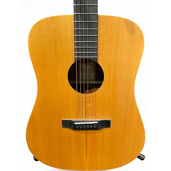 Used Teton sts10nt Natural Acoustic Guitar