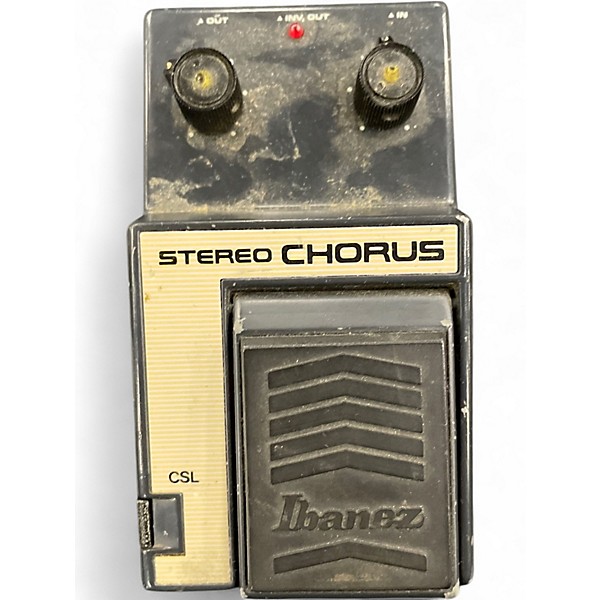 Used Ibanez CSL STEREO CHORUS Effect Pedal
