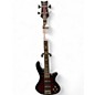 Used Schecter Guitar Research Stiletto Extreme 4 String Black Cherry Electric Bass Guitar thumbnail