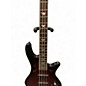 Used Schecter Guitar Research Stiletto Extreme 4 String Black Cherry Electric Bass Guitar