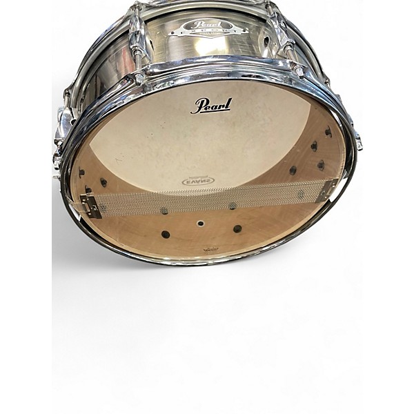Used Pearl 5 Piece Export BRUSHED SILVER  Drum Kit