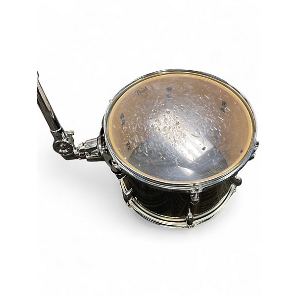 Used Pearl 5 Piece Export BRUSHED SILVER  Drum Kit