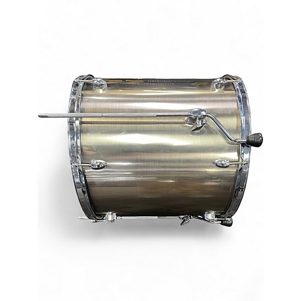 Used Pearl 5 Piece Export BRUSHED SILVER  Drum Kit