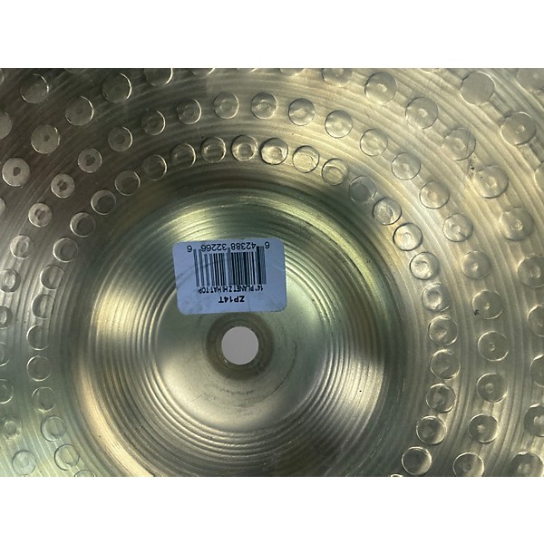 Used Zildjian 14in Planet Z Hi Hat Pair Cymbal