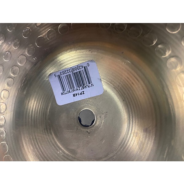 Used Zildjian 14in Planet Z Hi Hat Pair Cymbal