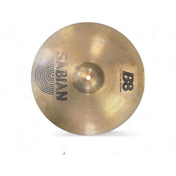 Used SABIAN 14in B8 Hi Hat Pair Cymbal
