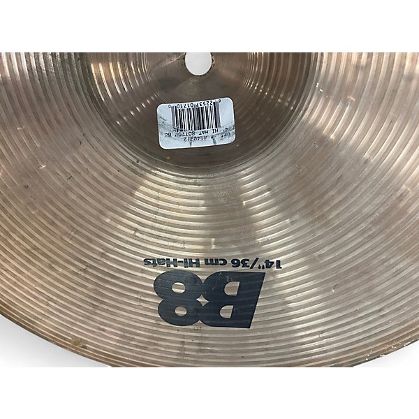 Used SABIAN 14in B8 Hi Hat Pair Cymbal