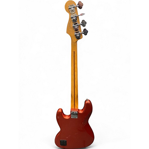 Used Fender Player Plus Active Jazz Bass Aged Candy Apple Electric Bass Guitar