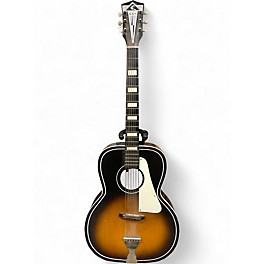 Used Kay 1960S K5160 2 Color Sunburst Acoustic Guitar
