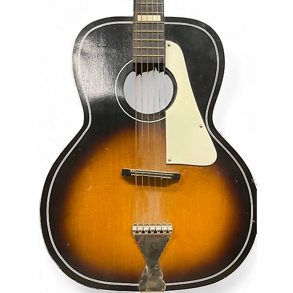 Used Kay 1960S K5160 2 Color Sunburst Acoustic Guitar