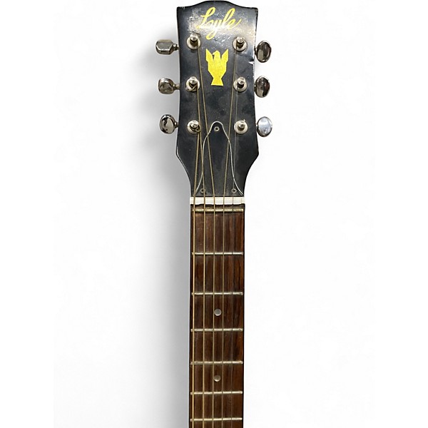 Used Lyle 601S 2 Color Sunburst Acoustic Guitar