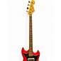 Vintage 1960s Hagstrom HII-B Red Electric Bass Guitar