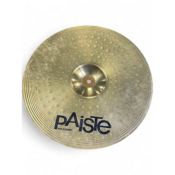 Used Paiste 16in 101 BRASS CRASH Cymbal