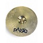 Used Paiste 16in 101 BRASS CRASH Cymbal